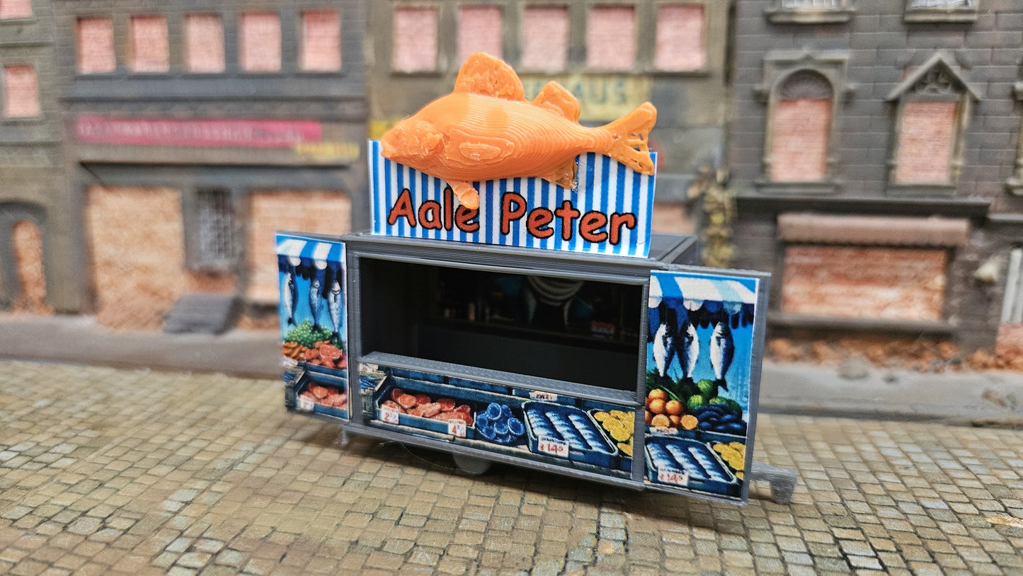 Kirmesbude "Aale Peter" Essen Foodtruck Fisch für Kirmes