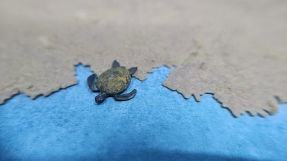 Meeresschildkröte aus Resin - bemalt oder unbemalt