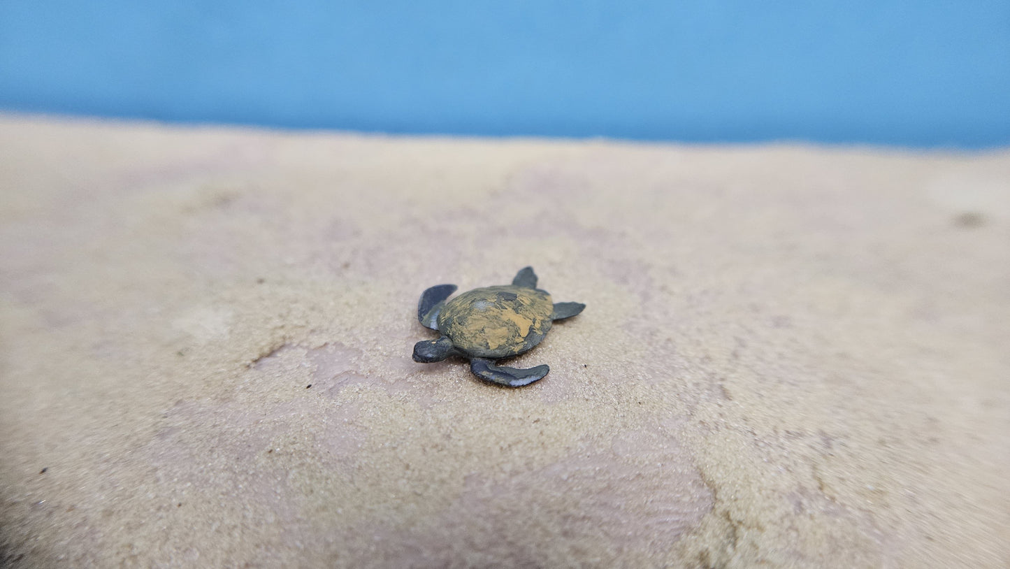 Meeresschildkröte aus Resin - bemalt oder unbemalt