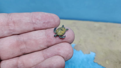 Meeresschildkröte aus Resin - bemalt oder unbemalt