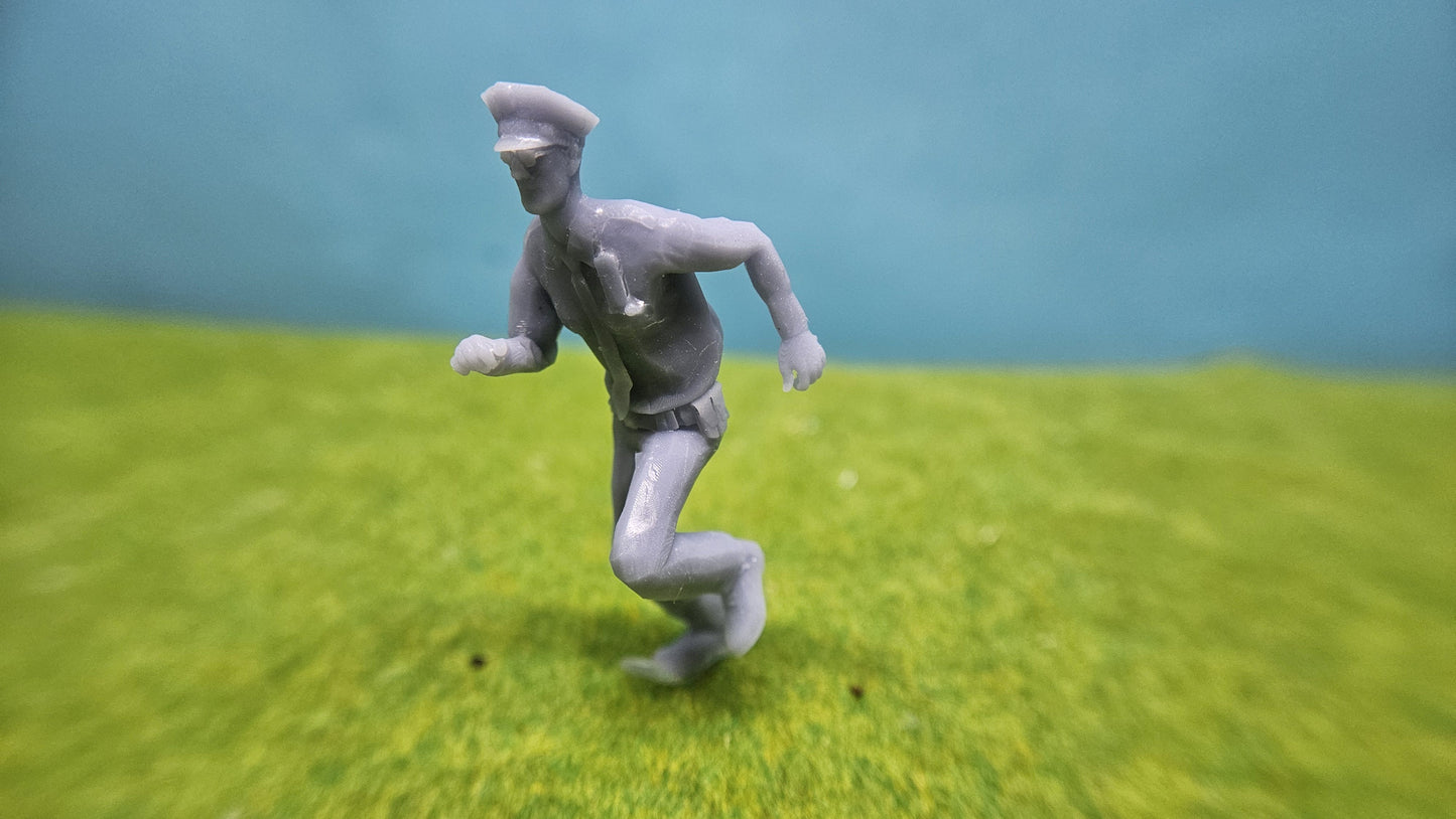 US Police Officer Amerikanischer Polizist aus Resin