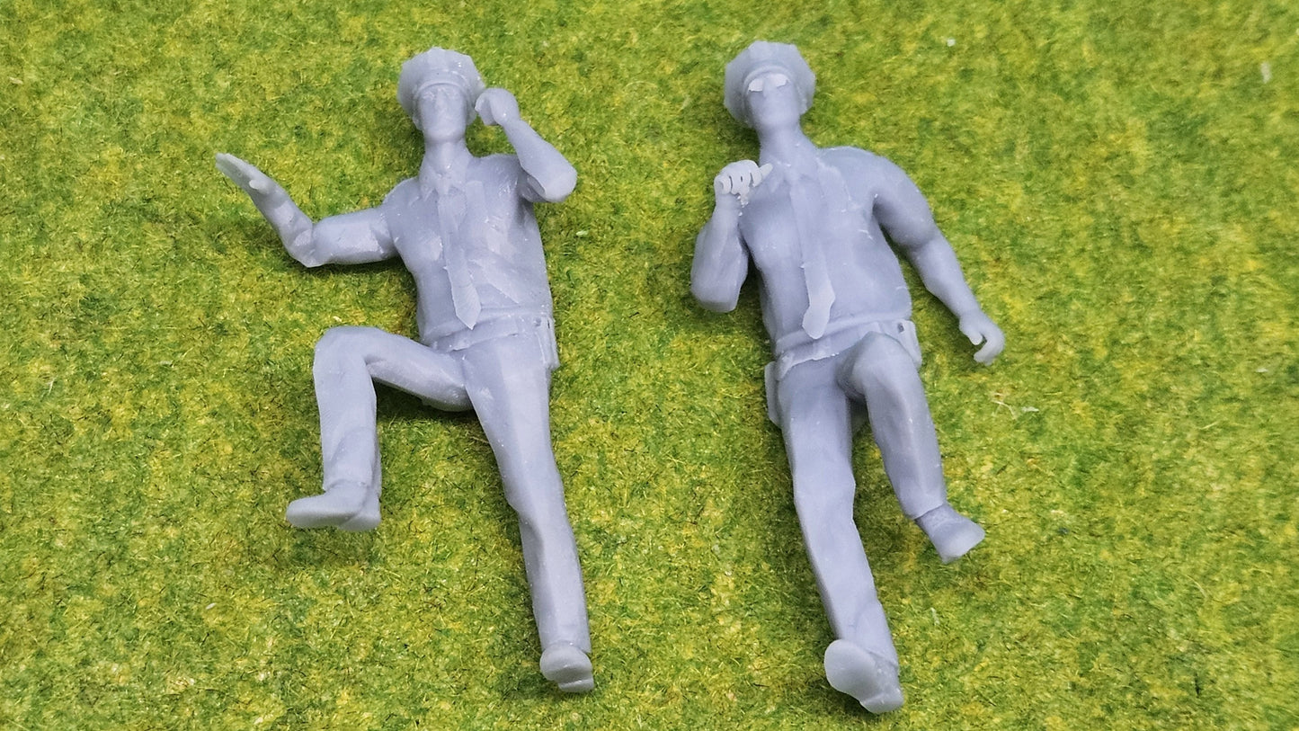 US Police Officer Amerikanischer Polizist aus Resin