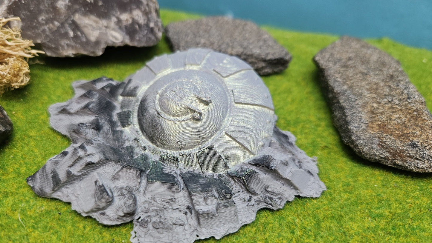 UFO Absturz "Fliegende Untertasse"