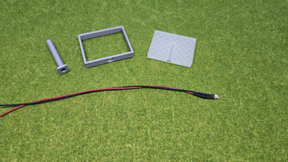 Beleuchtetes Werbedisplay Werbetafel Werbemonitor inkl. LED