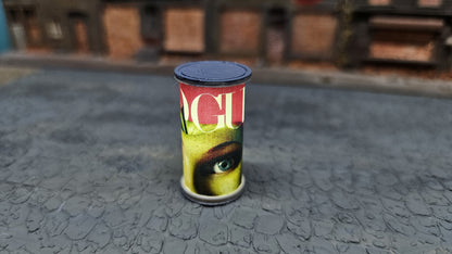 Beleuchtete Litfaßsäule / Werbesäule inkl. LED + Poster