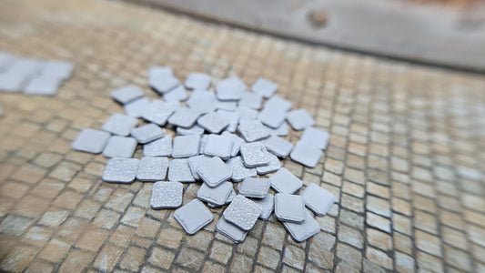 Betonplatten Fliesen Steine für Baustelle oder Ladegut