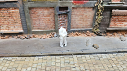 1:87 H0 Liebespaar "Am Bahnsteig" Figuren Resin