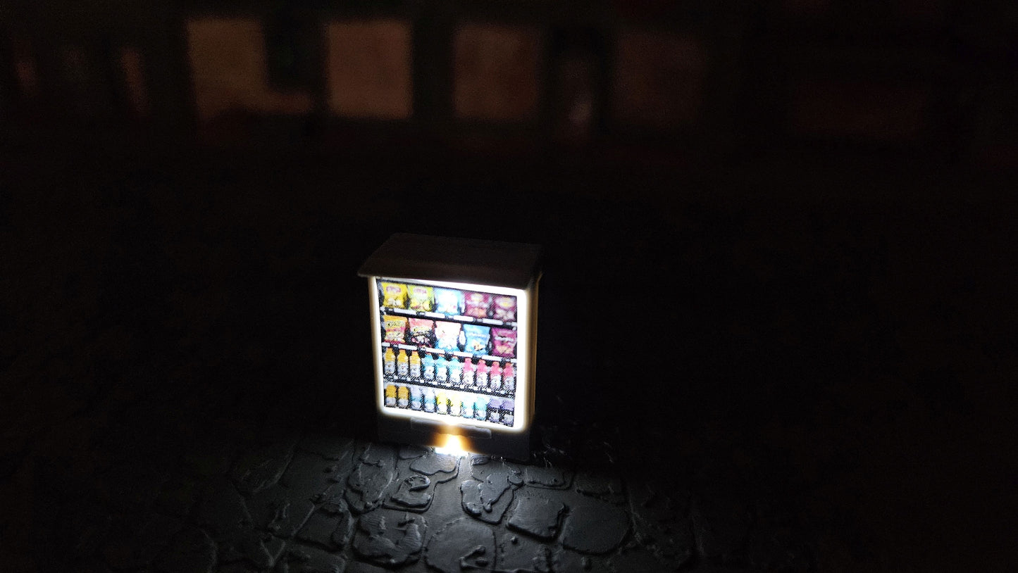 Beleuchteter Snackautomat Verkaufsautomat Vending Automat