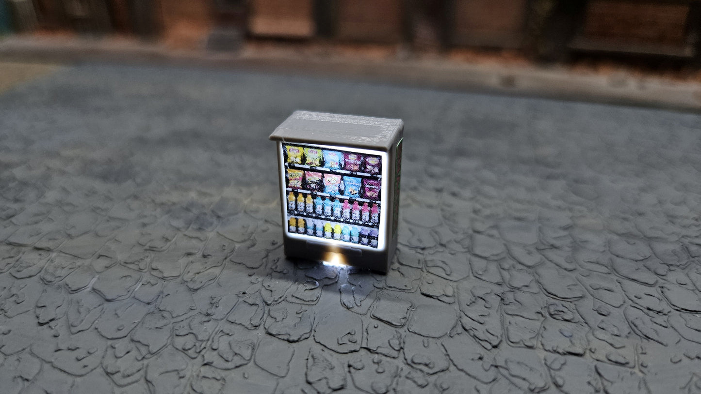 Beleuchteter Snackautomat Verkaufsautomat Vending Automat