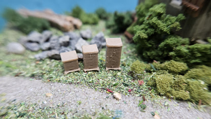 Bienenstock Bienenstöcke Deko Wald