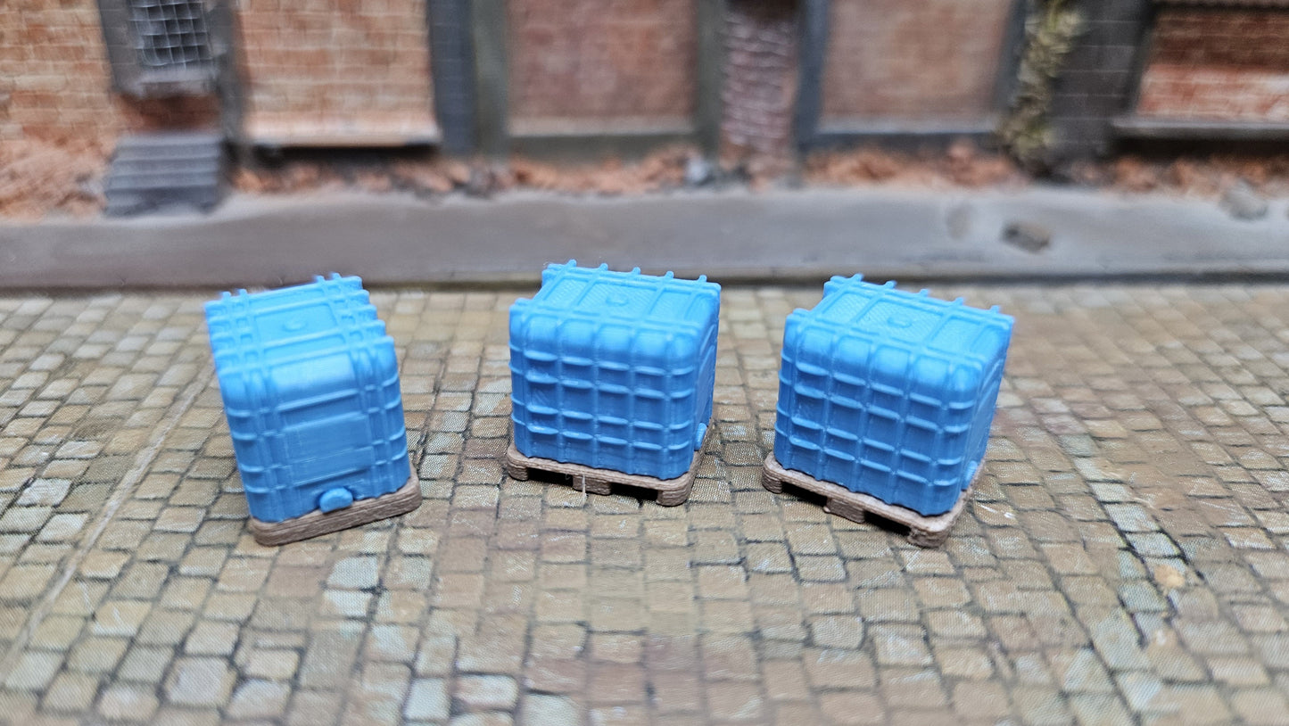 IBC Container Modelleisenbahn Wassertank für Baustelle