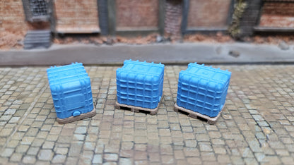 IBC Container Modelleisenbahn Wassertank für Baustelle