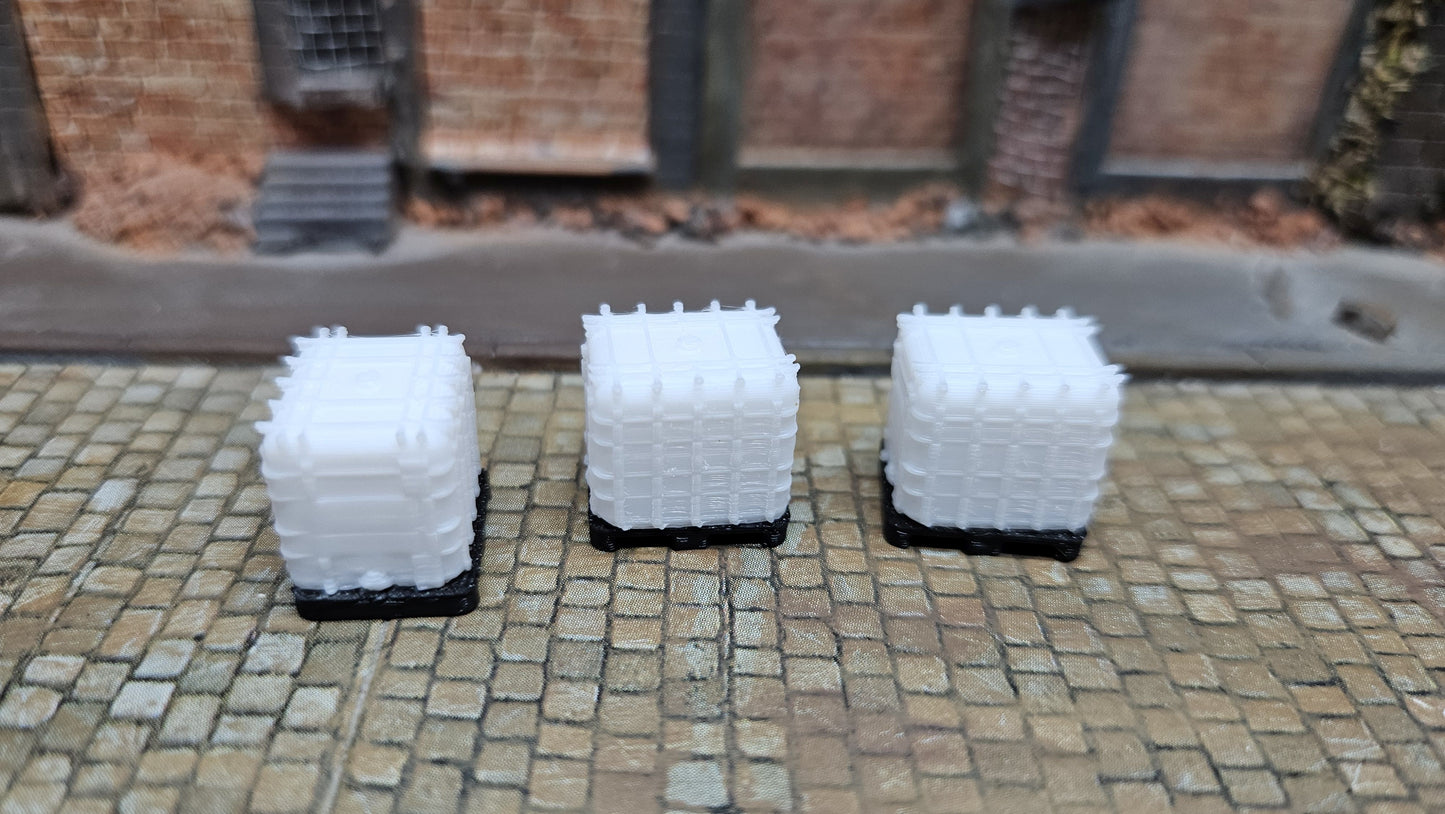 IBC Container Modelleisenbahn Wassertank für Baustelle