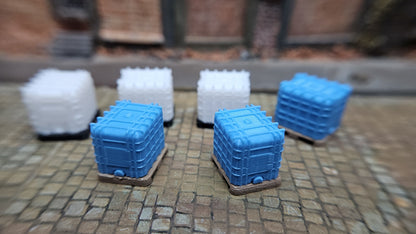 IBC Container Modelleisenbahn Wassertank für Baustelle