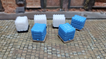 IBC Container Modelleisenbahn Wassertank für Baustelle