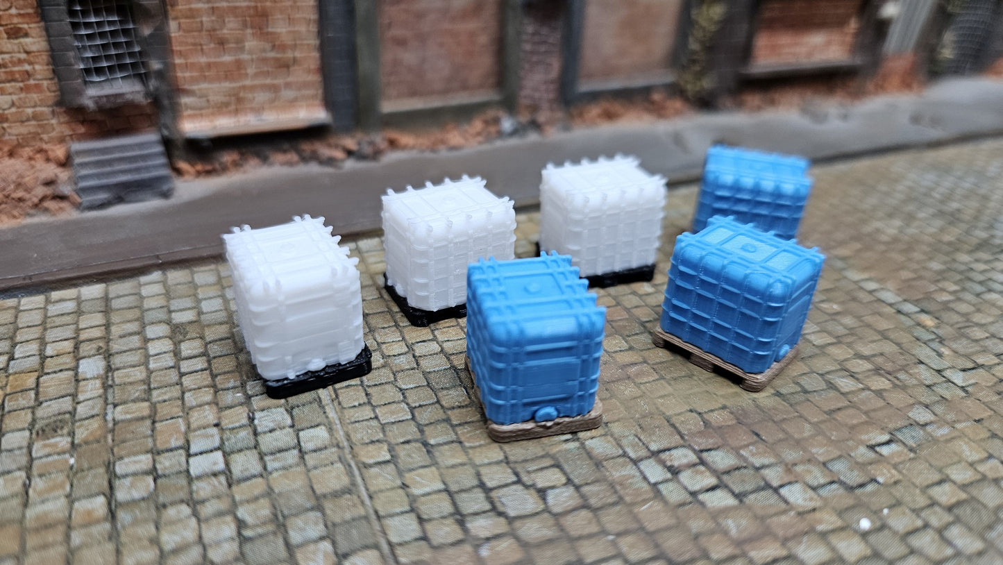 IBC Container Modelleisenbahn Wassertank für Baustelle