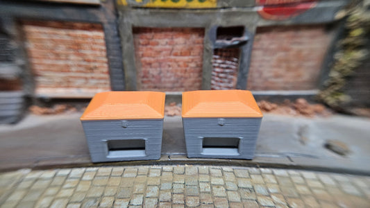 2x Streugutbehälter Streusandkisten Streusalzkasten