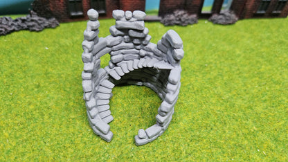 Alte Ruine Burgruine "Alter Turm" verfallene Burg