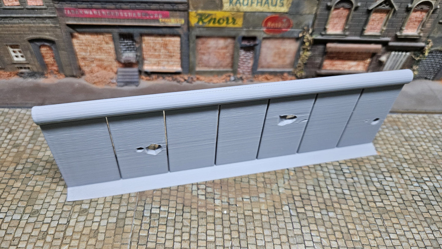 Betonwand "Berliner Mauer" 1 Segment oder Set optional bemalt