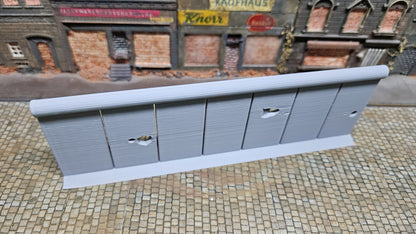 Betonwand "Berliner Mauer" 1 Segment oder Set optional bemalt
