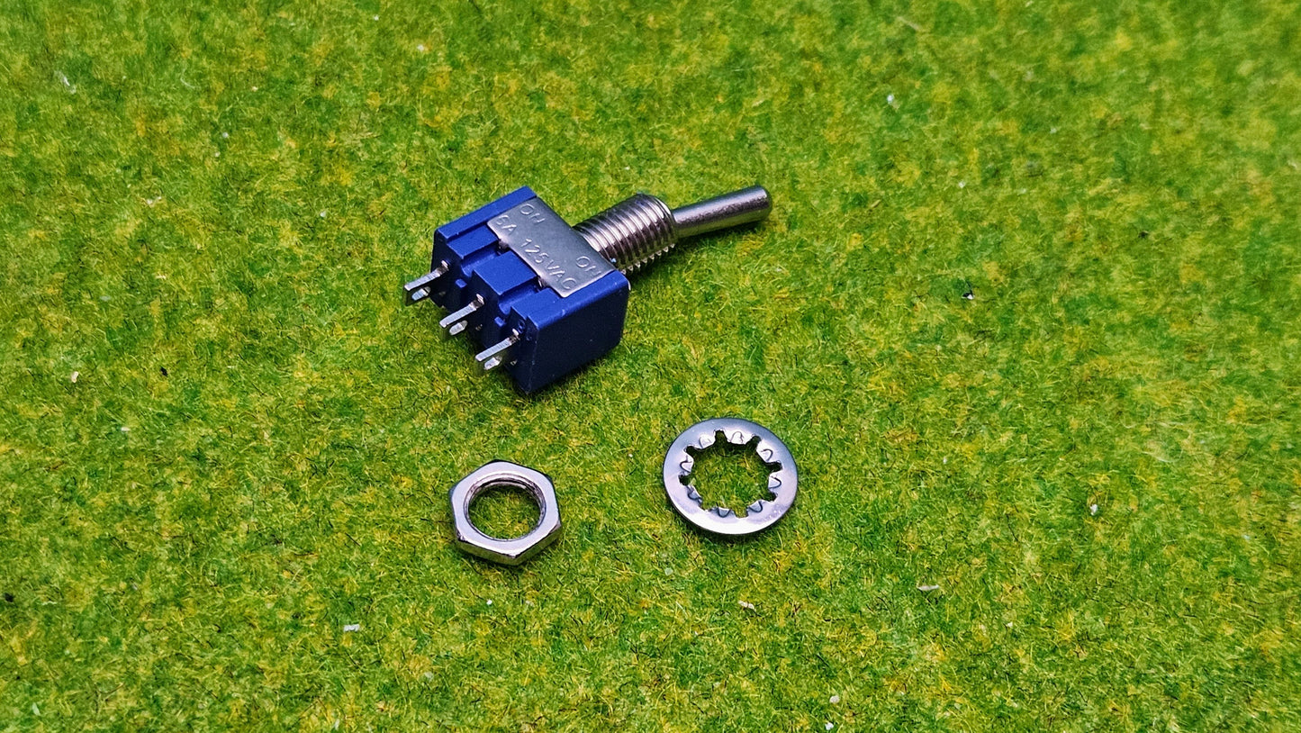 Miniatur Kippschalter Schalter 3-Pin EIN/AUS EIN/EIN Schaltung
