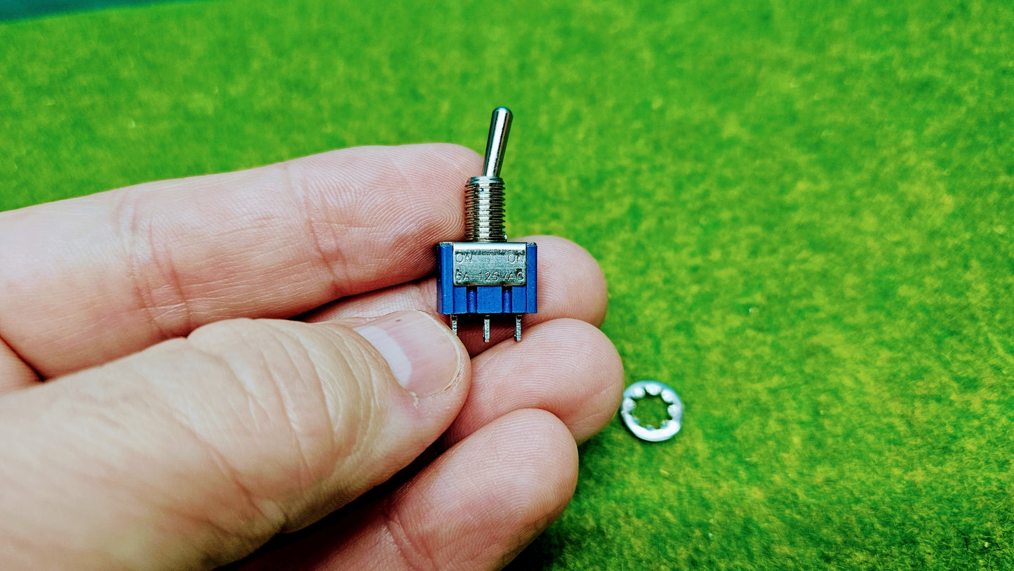 Miniatur Kippschalter Schalter 3-Pin EIN/AUS EIN/EIN Schaltung