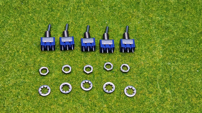 Miniatur Kippschalter Schalter 3-Pin EIN/AUS EIN/EIN Schaltung