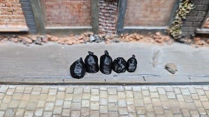 Müllsäcke Abfallsäcke Straßendekoration in diversen Farben