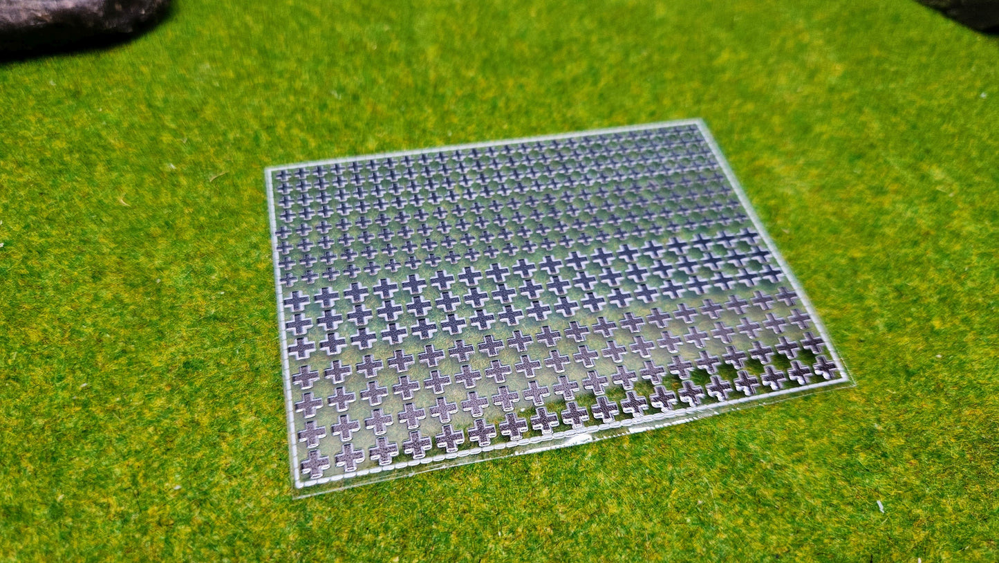 Deutsche Decals "Wehrmacht" Aufkleber für Panzer, Fahrzeuge 1/100 1/87 1/72