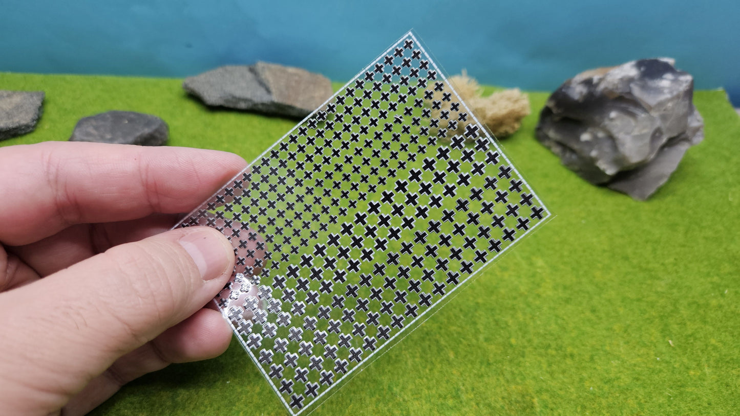 Deutsche Decals "Wehrmacht" Aufkleber für Panzer, Fahrzeuge 1/100 1/87 1/72