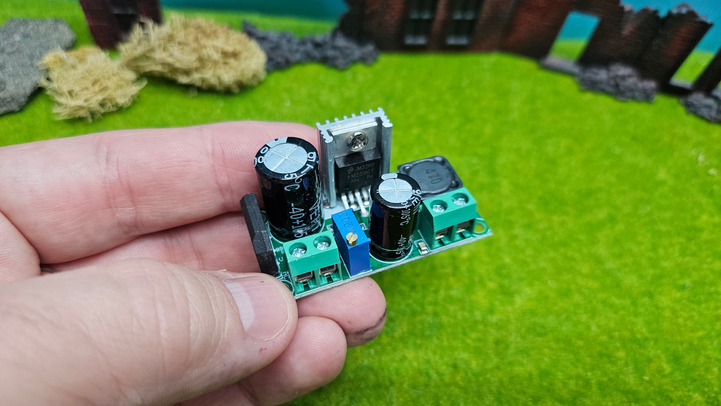 Spannungswandler 3-30V AC/DC Gleichrichter (regelbar)