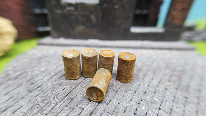 Fässer als Ladegut, für Schrottplatz - ggf. rostig