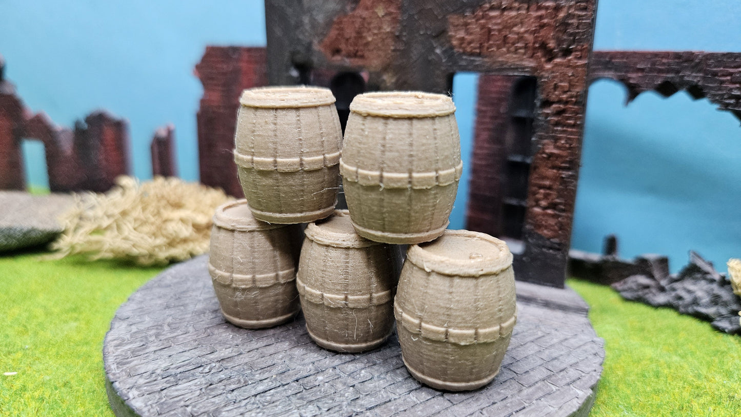 Weinfässer, Bierfässer aus Holz für Brauerei etc.