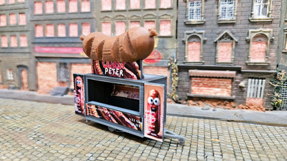 Kirmesbude "Wurst Peter" Bratwurst Bude Kirmes Stand