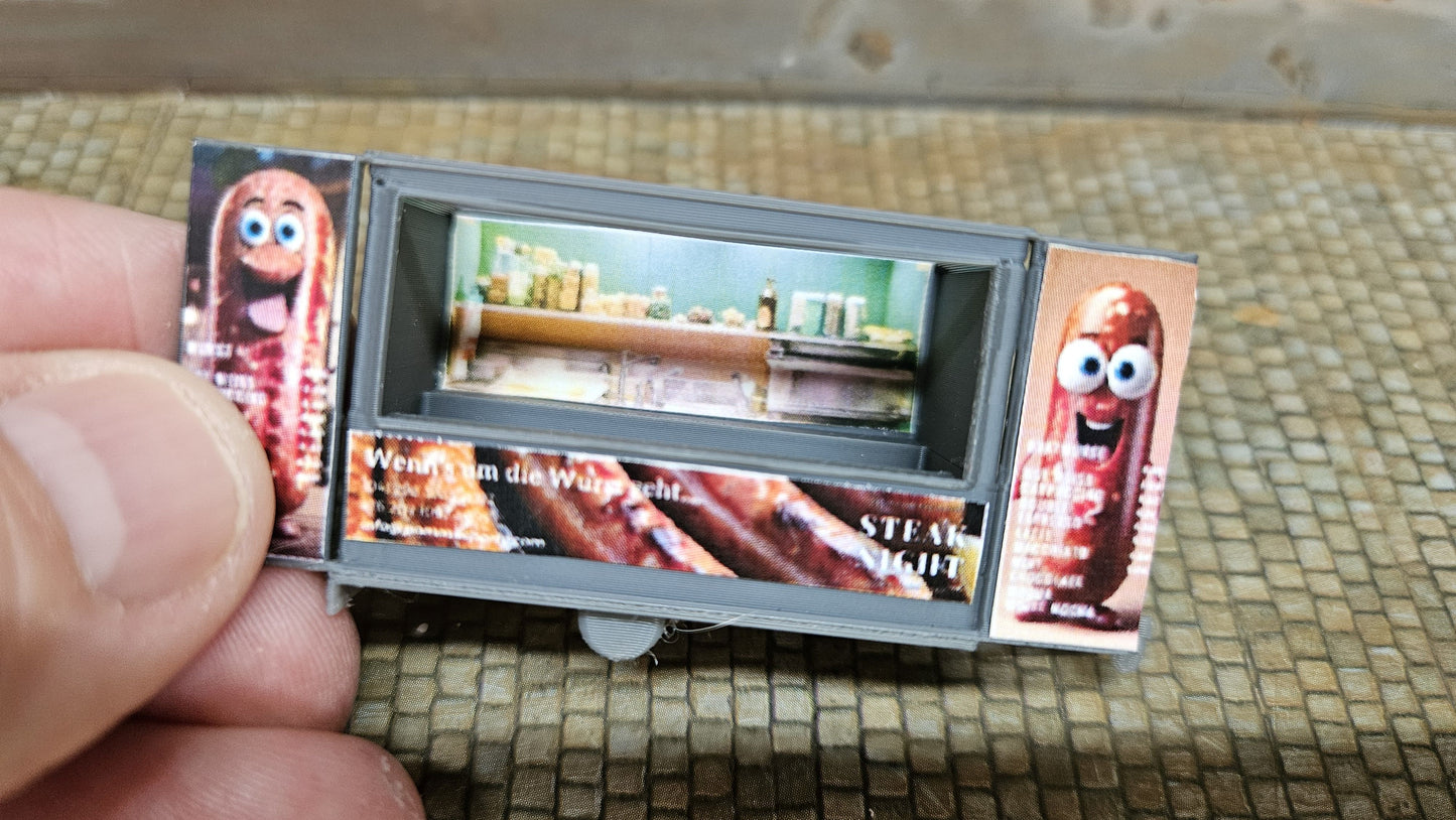 Kirmesbude "Wurst Peter" Bratwurst Bude Kirmes Stand