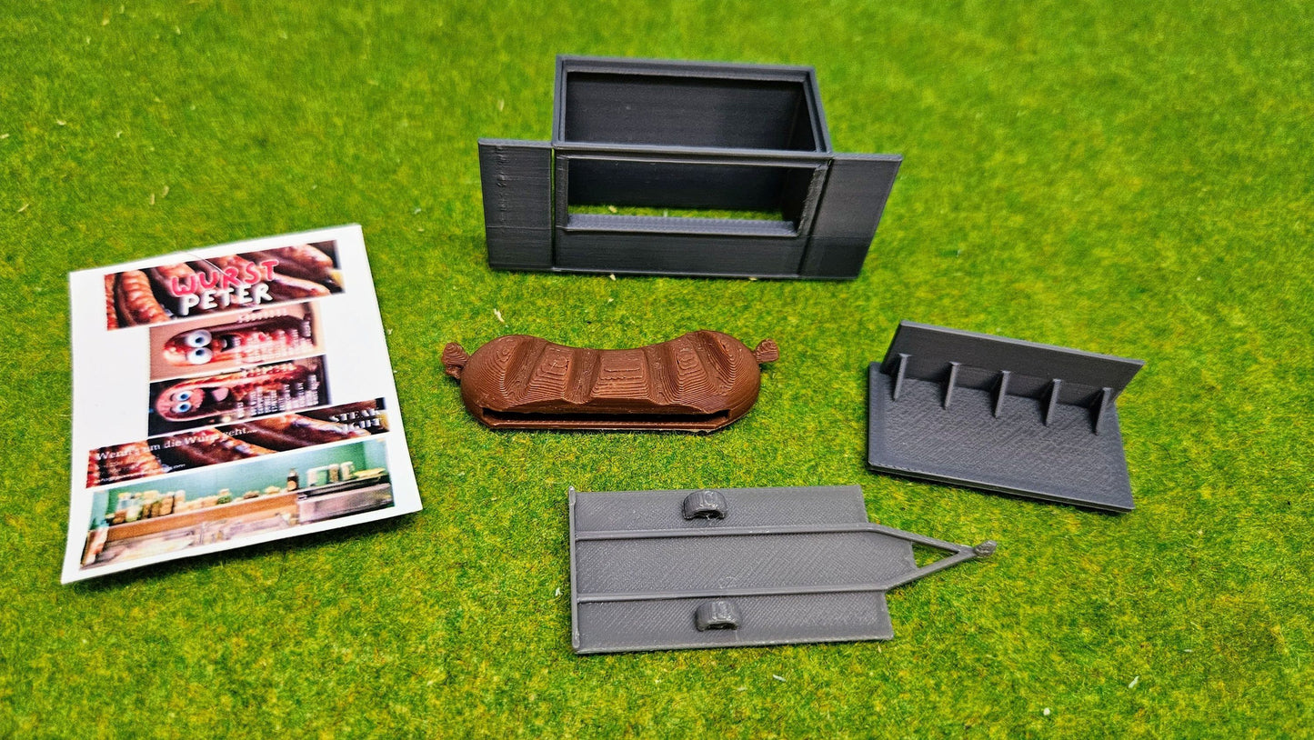 Kirmesbude "Wurst Peter" Bratwurst Bude Kirmes Stand