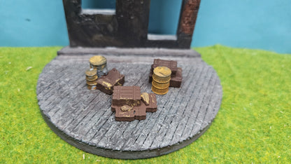 Ladegut für Militär Fahrzeuge WW2 Kisten, Fässer etc.