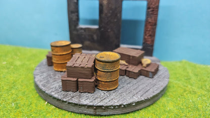 Ladegut für Militär Fahrzeuge WW2 Kisten, Fässer etc.