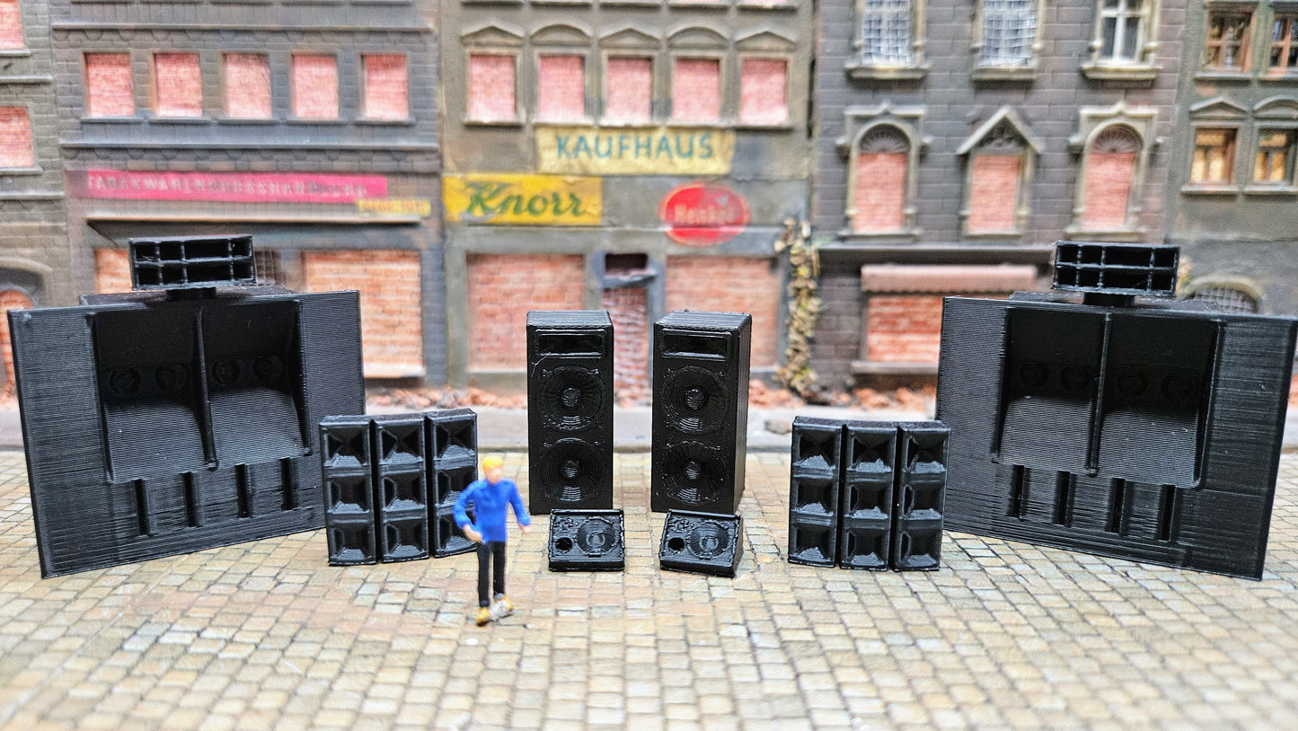 Konzertlautsprecherset – diverse Lautsprechertypen oder als Set