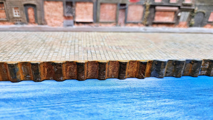 Spundwände für Hafengebiet oder Baustelle – unbemalt oder Rostlook