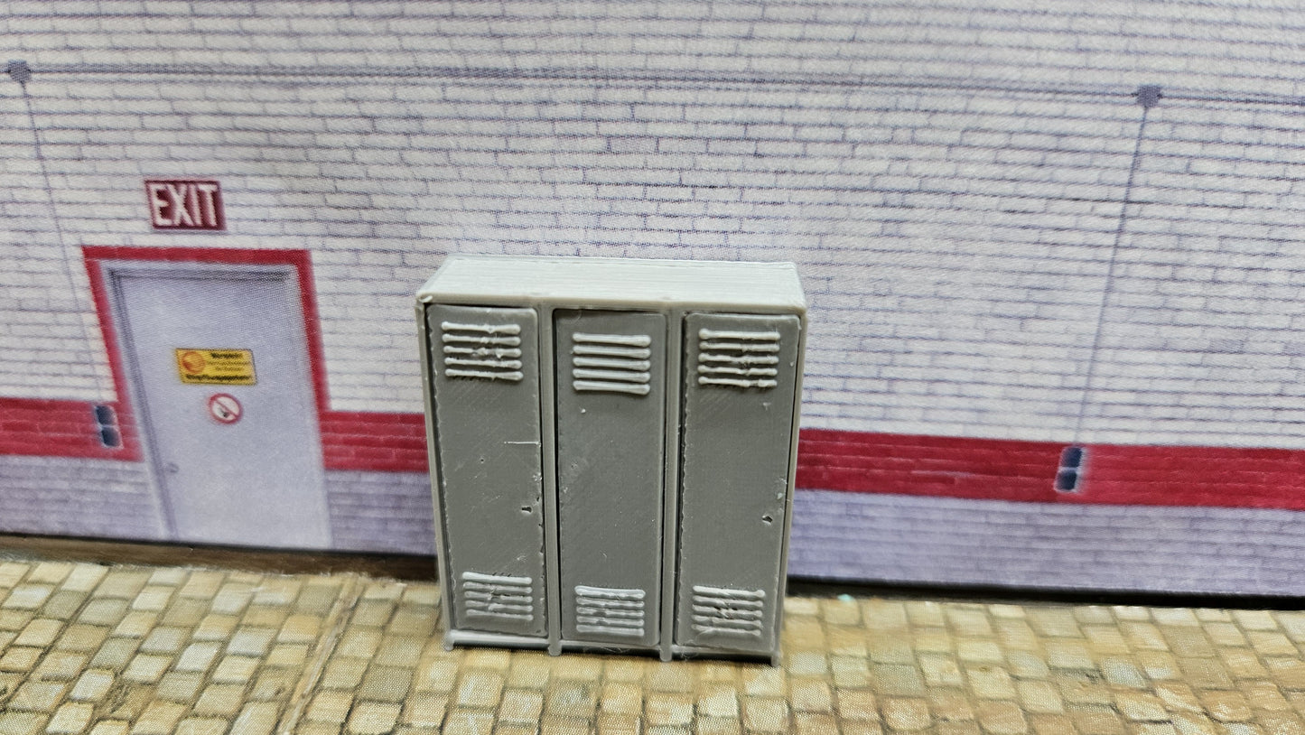 3er oder 2er Spind - Ideal für Garage, Werkstatt, Feuerwehr uvm.