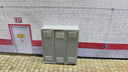 3er oder 2er Spind - Ideal für Garage, Werkstatt, Feuerwehr uvm.