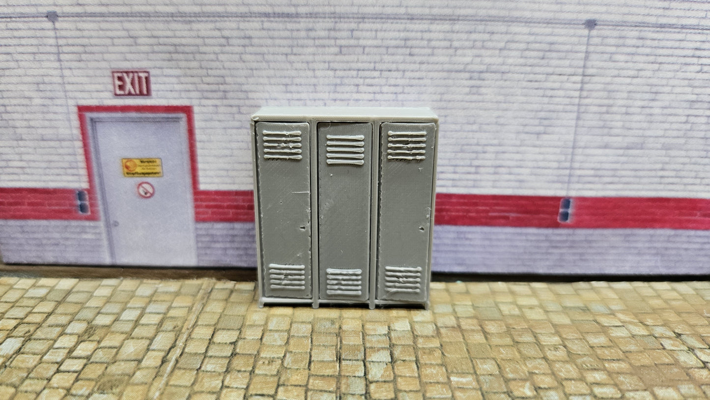 3er oder 2er Spind - Ideal für Garage, Werkstatt, Feuerwehr uvm.