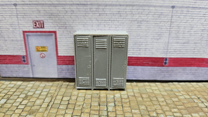 3er oder 2er Spind - Ideal für Garage, Werkstatt, Feuerwehr uvm.