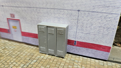 3er oder 2er Spind - Ideal für Garage, Werkstatt, Feuerwehr uvm.