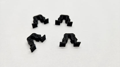 4x Clip Seitenblende Halterung Buchse passend für DAN Case A4