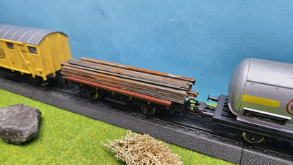 20x Ladegut Industrie Stahlträger "klein" - optional rostig bemalt