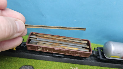 20x Ladegut Industrie Stahlträger "klein" - optional rostig bemalt