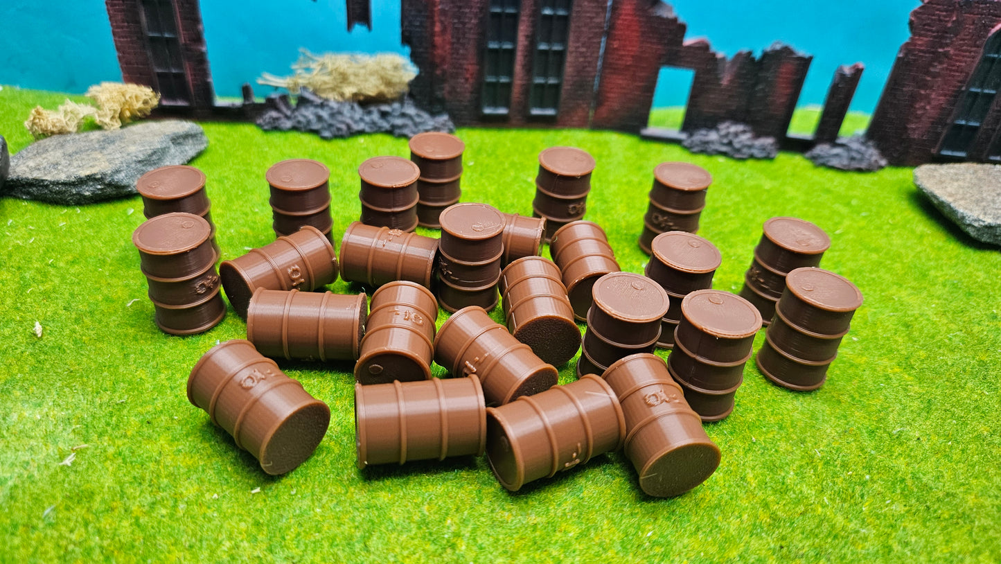 200L Ölfässer in verschiedenen Farben und Stückzahlen