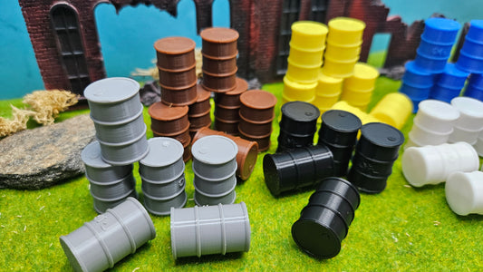 200L Ölfässer in verschiedenen Farben und Stückzahlen